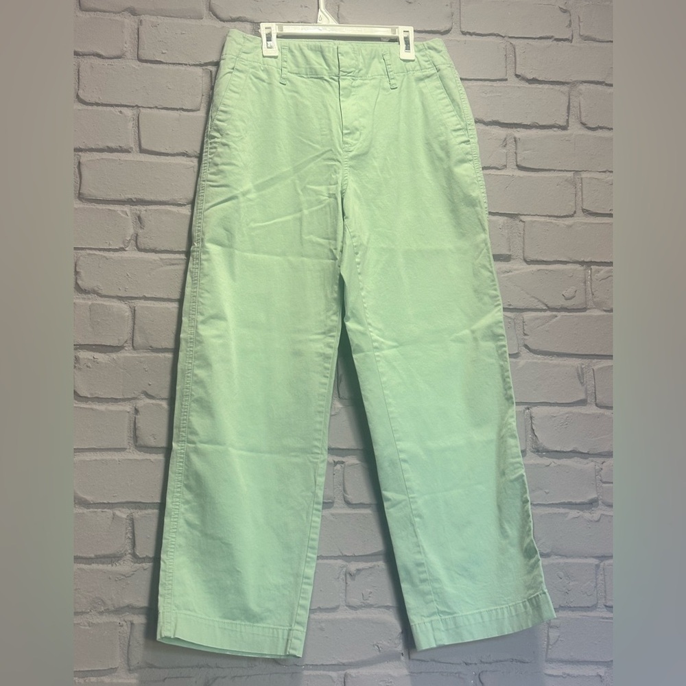 NWOT a new day Light Green Chinos size 6